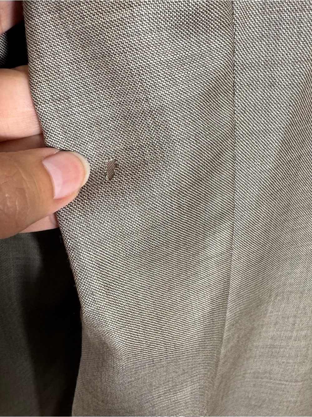 Lauren Ralph Lauren 100% Wool Blazer Sport Coat 44L Brown Tailored Jacket - Picture 3 of 8